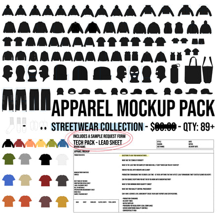 Streetwear Apparel Mockup Pack