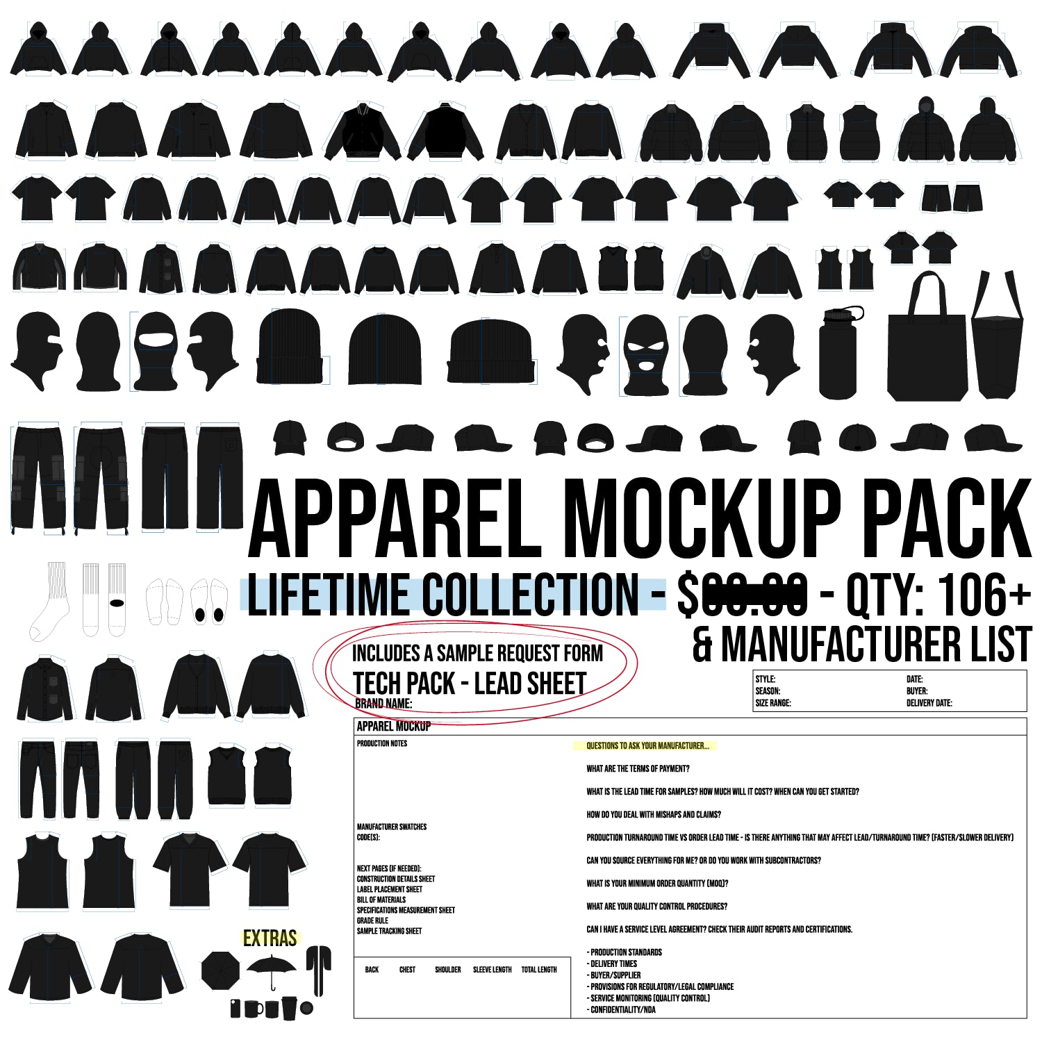 Apparel Mockup Pack
